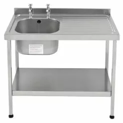 Franke Self Assembly Stainless Steel Sink Left Hand Bowl 1200x 600mm - P363