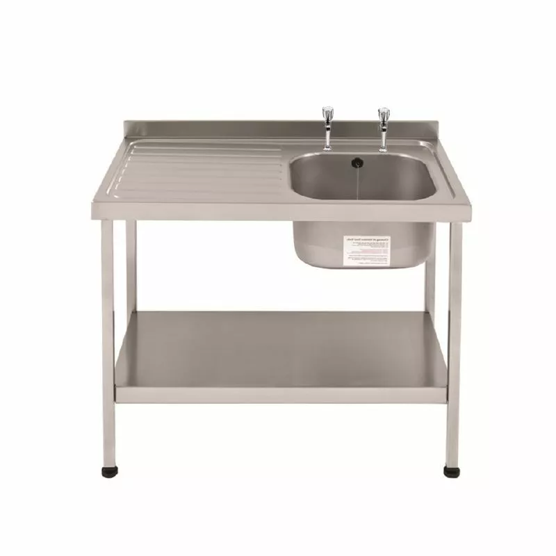 Franke Self Assembly Stainless Steel Sink Right Hand Bowl 1000x 600mm - P050 1 Franke Self Assembly Stainless Steel Sink Right Hand Bowl 1000x 600mm - P050