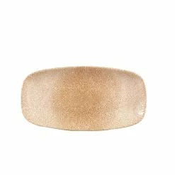 Churchill Garnet Orange Chefs Oblong Plate (12 Pack) - BK085