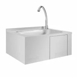 Vogue Stainless Steel Knee Operated Sink - GL280
