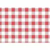 *Non-Branded Greaseproof Paper Sheets Red Gingham 310 X 380mm (Pack Of 200) - CL659