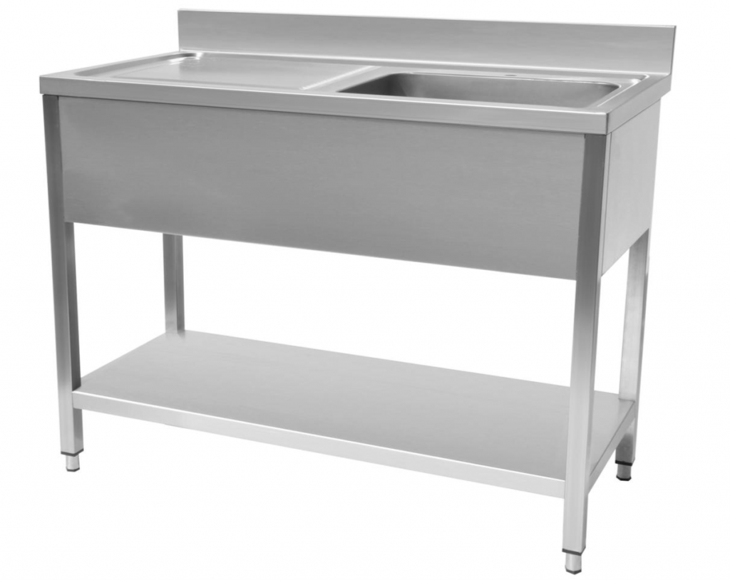 Hamoki Stainless Steel Sink Single Left Hand Drain 1200mm Wide 700 Series - 231018 1 Hamoki Stainless Steel Sink Single Left Hand Drain 1200mm Wide 700 Series - 231018