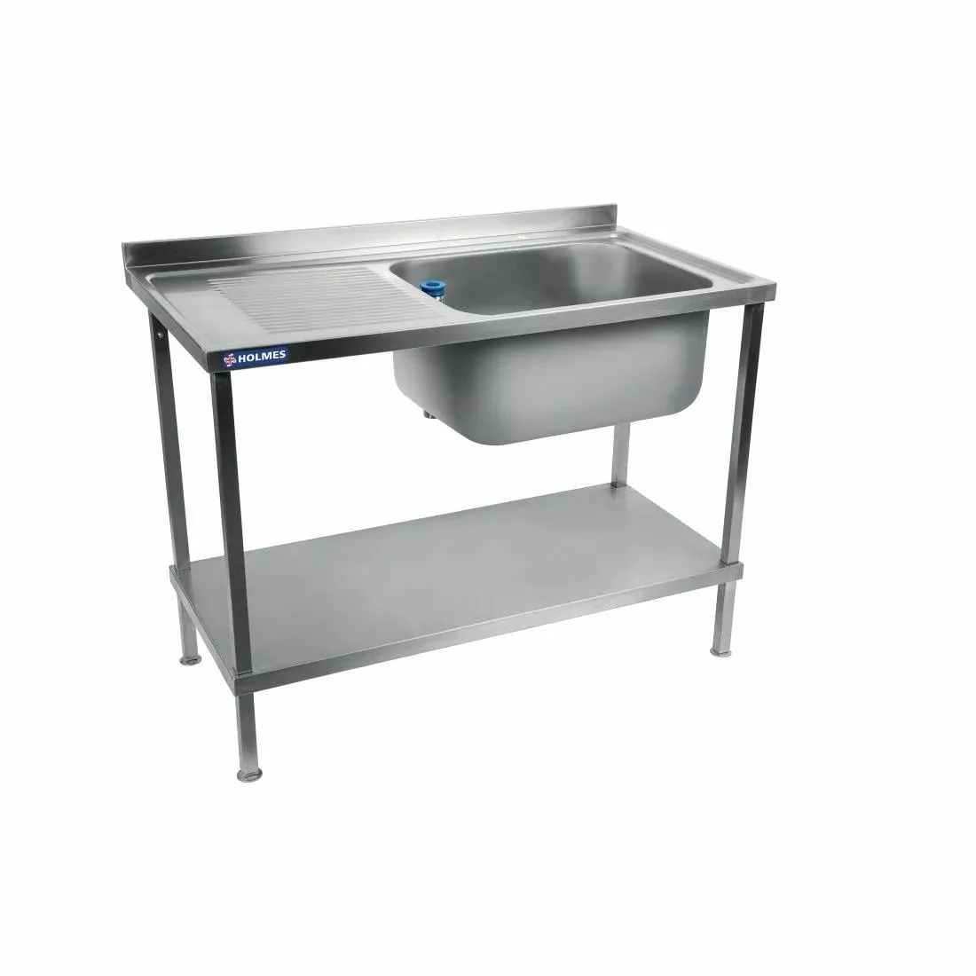 Holmes® Holmes Fully Assembled Stainless Steel Sink Left Hand Drainer 1200mm - DR387 1 Holmes® Holmes Fully Assembled Stainless Steel Sink Left Hand Drainer 1200mm - DR387