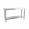 Holmes® Holmes Stainless Steel Centre Table 1800mm - DR058