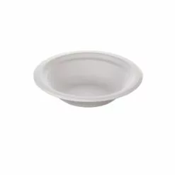 Huhtamaki Compostable Moulded Fibre Chinet Bowls 8oz (Pack Of 100) - CM150