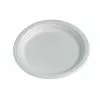 Huhtamaki Compostable Moulded Fibre Chinet Plates 220mm (Pack Of 125) - CM148