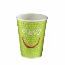 Huhtamaki Enjoy Double Wall Disposable Hot Cups 340ml / 12oz (Pack Of 680) - CM574