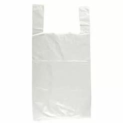 *Non-Branded Large White Carrier Bags (Pack Of 1000) - GG995