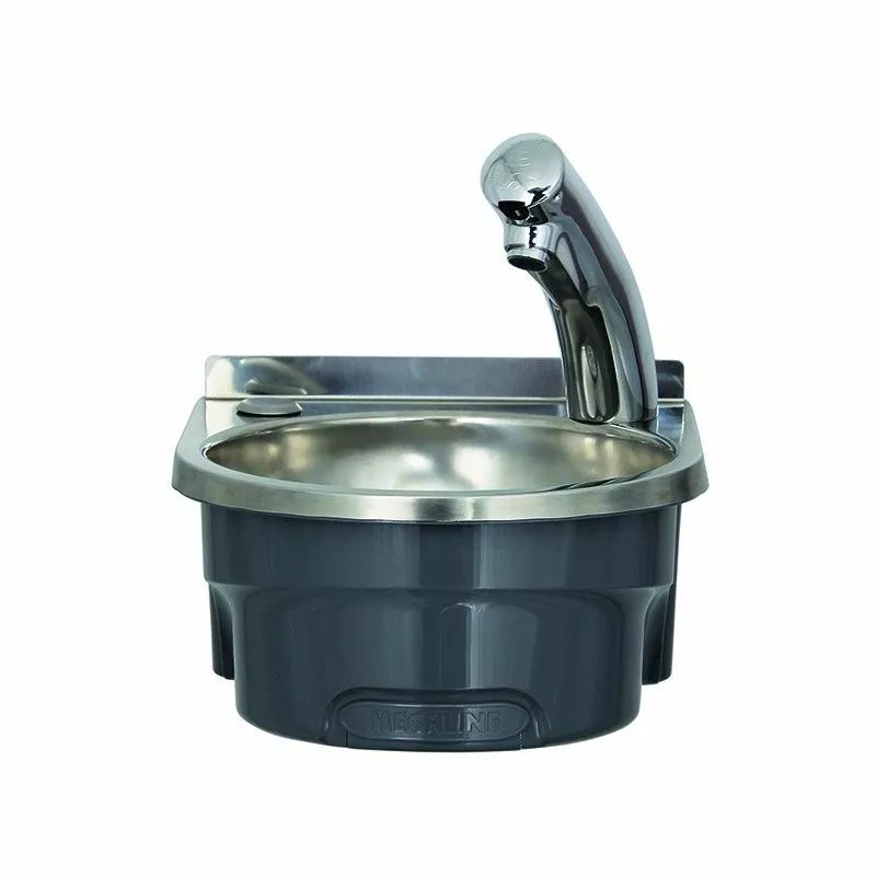 Mechline BasiX BSX-300-NT Hand Wash Station With Battery-Operated, Hands-Free Operation 1 Mechline BasiX BSX-300-NT Hand Wash Station With Battery-Operated, Hands-Free Operation