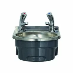 Mechline BasiX BSX-300-TX-BD Hand Wash Station With A Pair Of AquaTechnix Dome Taps