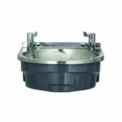 Mechline BasiX BSX-400-CT-L Hand Wash Station With A Pair Of CaterTap 3-Inch Lever Taps