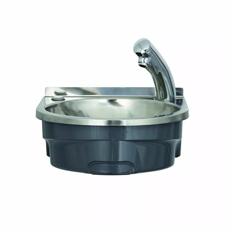 Mechline BasiX BSX-400-NT Hand Wash Station With Battery Operated Hands-Free Mechanical Operation 1 Mechline BasiX BSX-400-NT Hand Wash Station With Battery Operated Hands-Free Mechanical Operation