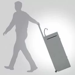 Mechline BaSix Stainless Steel Mobile Unheated Hand Wash Station - BSX-MHB-X -Food & Catering Disposables Sales mechline basix stainless steel mobile unheated hand wash station bsx mhb x 166452 p5B45D