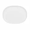 Churchill Moonstone Plate Oval White 35.5cm (6 Pack) - BD640