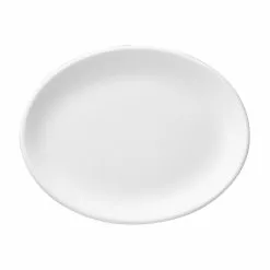 Churchill Nova Plate Oval White 20.3cm (12 Pack) - B1804