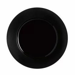 Chef And Sommelier Olea Black Plate 28.5cm (24 Pack) - BL046