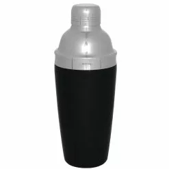 Olympia 3-Piece Cobbler Cocktail Shaker PVC Grip - CD272