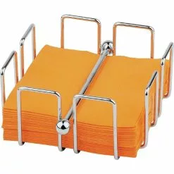 Olympia Cocktail Napkin Holder With Weight 140 X 140mm - GH407