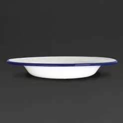 Olympia Enamel Soup Plates 245mm (Pack Of 6) - GM513