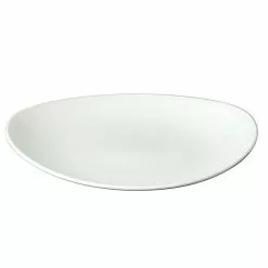 Churchill Orbit Coupe Plate Oval White 20 X 23.8cm (12 Pack) - B4956