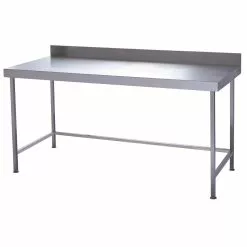 Parry Fully Welded Stainless Steel Wall Table 1200x700mm - DC615