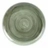 Churchill Patina Burnished Green Coupe Plate 12.75 Inch (6 Pack) - BJ936