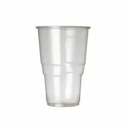 Plastico Disposable Pint Glasses CE Marked 570ml (Pack Of 1000) - U380