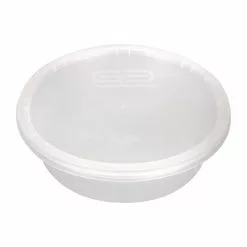 *Non-Branded Premium Round Takeaway Food Containers With Lid 750ml / 25oz (Pack Of 150) - FC094