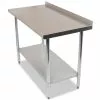 Empire Premium Stainless Steel Wall Prep Table 1800mm Wide With Upstand - P-SSWT-180