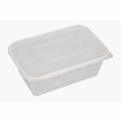 *Non-Branded Premium Takeaway Food Containers With Lid 750ml / 25oz (Pack Of 250) - FC092