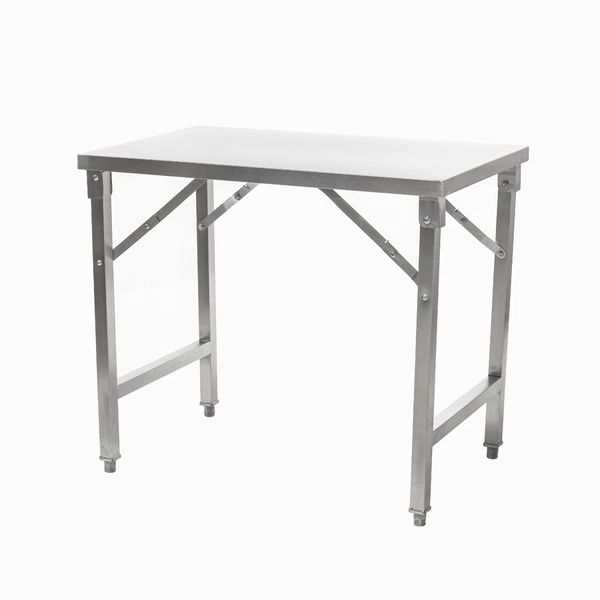 Connecta Stainless Steel Folding Table 1200 X 600mm - HEF666 1 Connecta Stainless Steel Folding Table 1200 X 600mm - HEF666