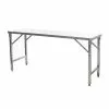 Connecta Stainless Steel Folding Table 1800 X 600mm - HEF667