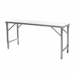 Connecta Stainless Steel Folding Table 1800 X 600mm - HEF667