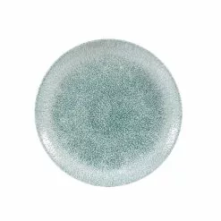 Churchill Raku Jade Green Evolve Coupe Plate 8.67inch (12 Pack) - BK968