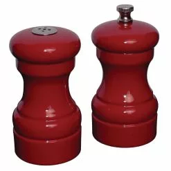 Olympia Salt And Pepper Set Red - GK099