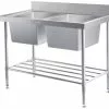 Simply Stainless Double Bowl Sink - SS061800