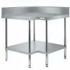 Simply Stainless Corner Wall Bench - SS040900