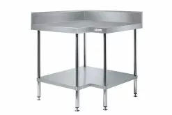 Simply Stainless Corner Wall Bench - SS040900
