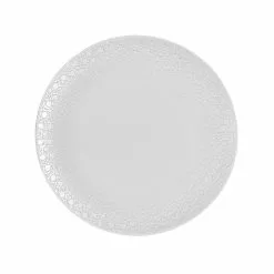 Artis Snow Gloss Flat Coupe Plate 32cm (6 Pack) - BL056