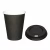 Special Offer Fiesta Black 225ml Hot Cups And Black Lids (Pack Of 1000) - SA431