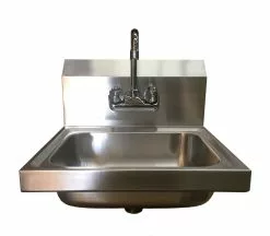 Empire Stainless Steel Hand Wash Basin Sink With Tap - HWB-1 -Food & Catering Disposables Sales stainless steel hand wash basin with tap 4249 p5B25D