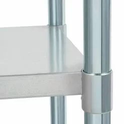 Empire Stainless Steel Wall Prep Table 1500mm Wide With Upstand - SSWT-150 -Food & Catering Disposables Sales stainless steel wall table 1.5m 201 p5B35D