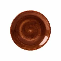 Steelite Craft Coupe Plate 20.25cm Terracotta (24 Pack) - BE617TC