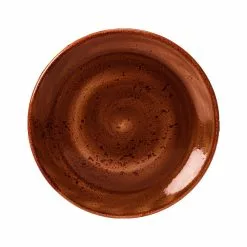 Steelite Craft Coupe Plate 25.5cm Terracotta (24 Pack) - BE616TC
