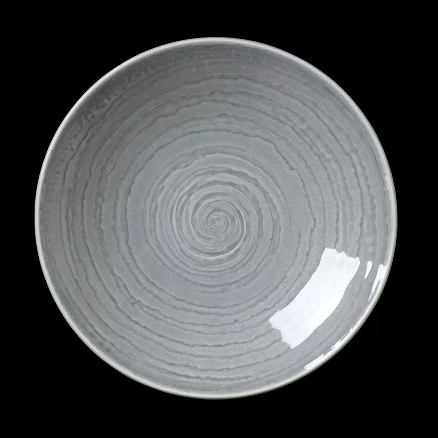 Steelite Scape Coupe Bowl Grey 25.5cm (12 Pack) - BK649GR 1 Steelite Scape Coupe Bowl Grey 25.5cm (12 Pack) - BK649GR