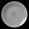 Steelite Scape Coupe Plate Grey 28.5cm (12 Pack) - BK647GR