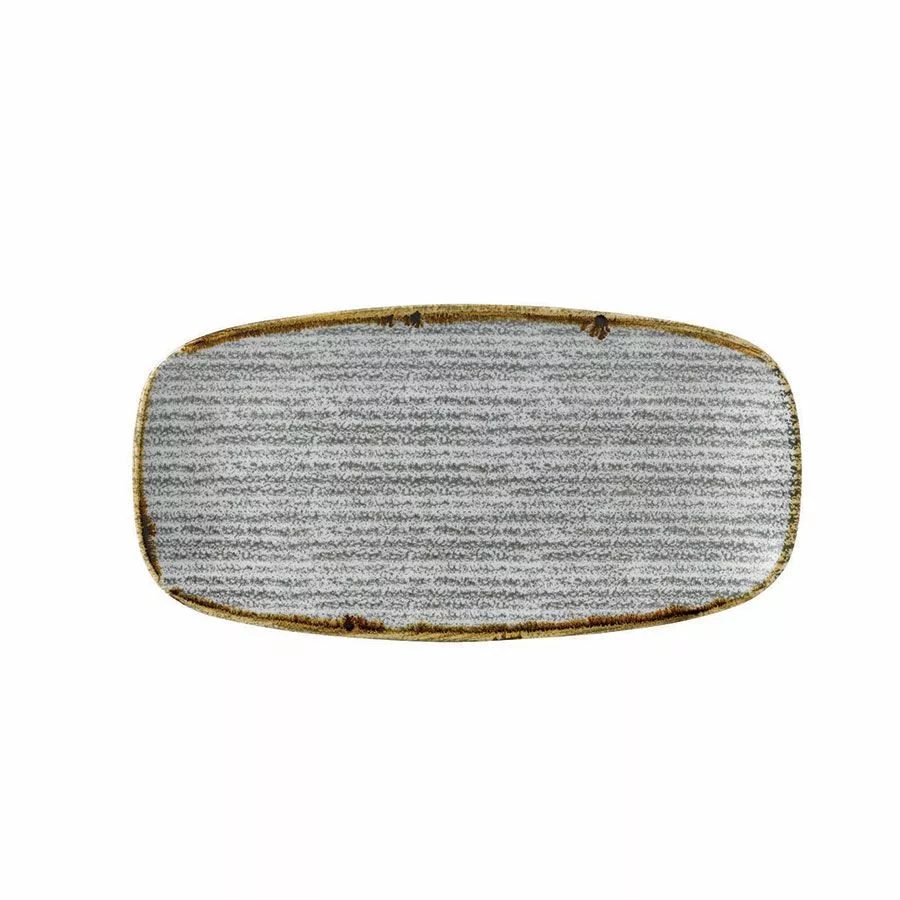 Churchill Stone Grey Chefs Oblong Plate 14 Inch (6 Pack) - BJ387 1 Churchill Stone Grey Chefs Oblong Plate 14 Inch (6 Pack) - BJ387