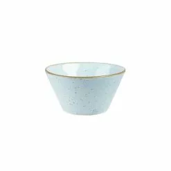 Churchill Stonecast Duck Egg Blue Zest Snack Bowl 12oz (12 Pack) - BH199