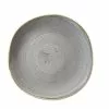 Churchill Stonecast Grey Organic Round Plate 10inch (12 Pack) - BI964