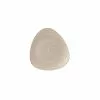 Churchill Stonecast Nutmeg Cream 7inch Triangle Plate (12 Pack) - BJ151